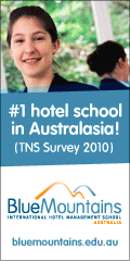 Advertisement: Blue Mountain International Hotel management School